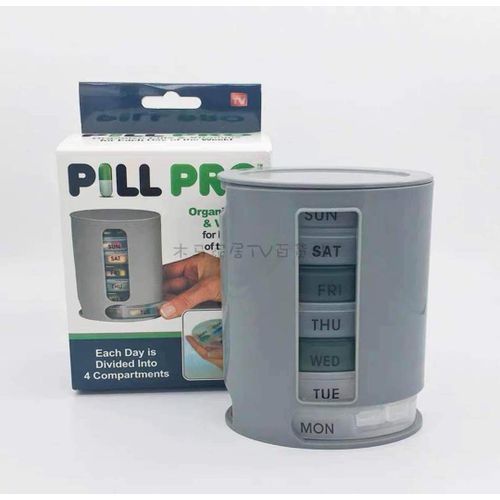 Pill Pro Organize Pills & Vitamins For Each Day Of The Week