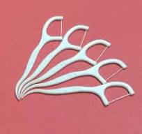 5 sets Plastic Reusable Floss Toothpick 30pcs