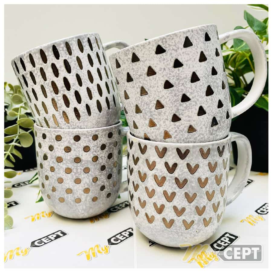 Quality Porcelain Cup 6pcs Set