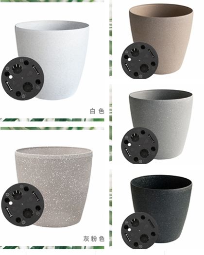 Premium Marble coated minimalist design flower planters
