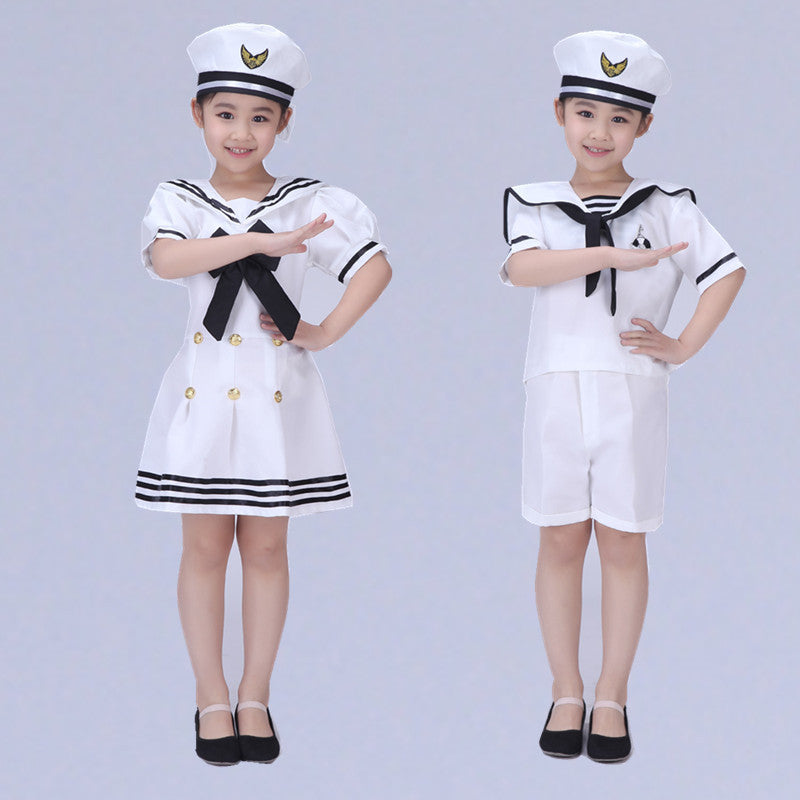 Professional Children's Marine hostess & host sailor cosplay costume