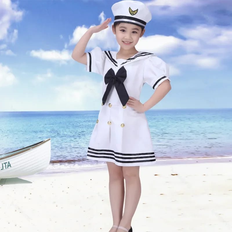 Professional Children's Marine hostess & host sailor cosplay costume