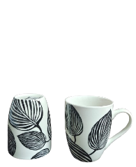 Redberry Danny Home porcelein Mug 6pcs