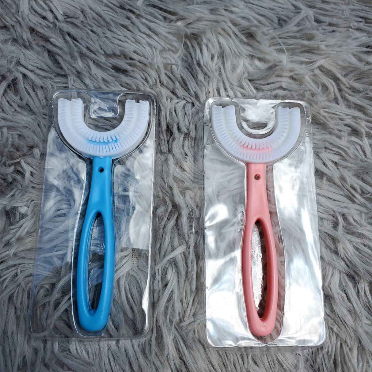 2pcs Reusable Silicone toothbrush