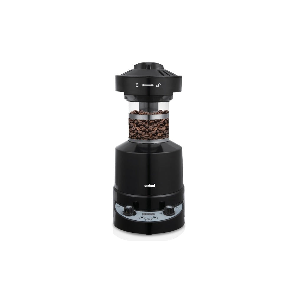 Sanford 2100W Electric Coffee Roaster with Air Roasting Technology and Digital LED Display
