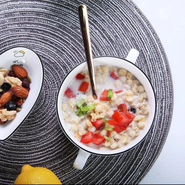 6pcs Creative Ceram Soup/breakfast cereal bowls
