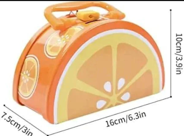 Fruit shaped piggy bank