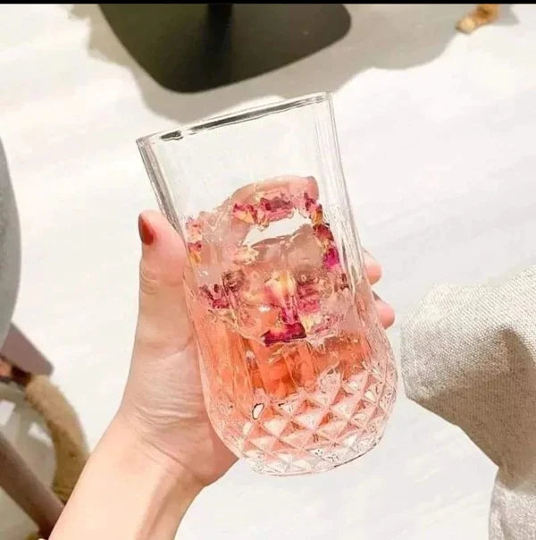 6pcs Diamond/Crystal Long Glasses