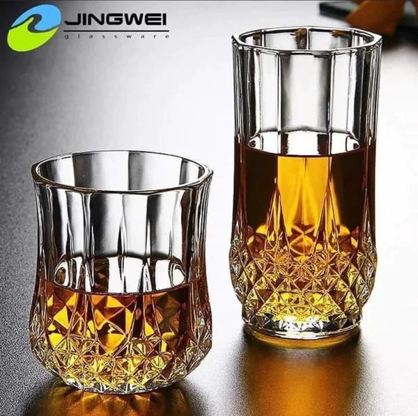 6pcs Diamond/Crystal Long Glasses