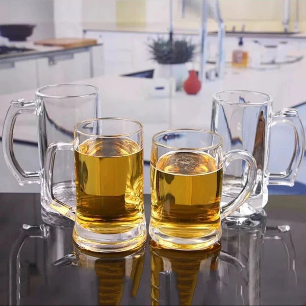 6pcs Large thickened water/beer mugs