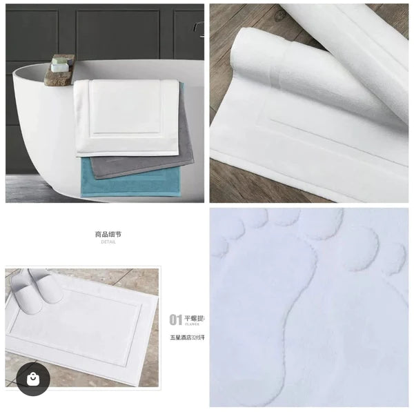 Cotton Bathroom Floor Mat For Home and Hotel