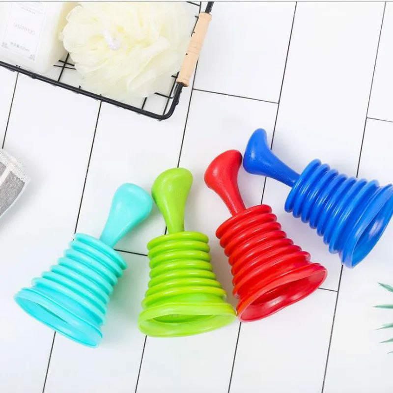 Silicone sink unblocker/plunger