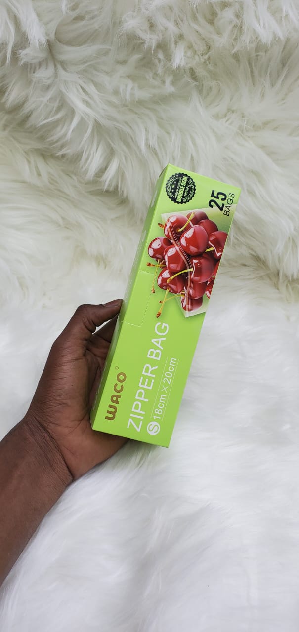 3 sets Silicone ziplock Fridge bags