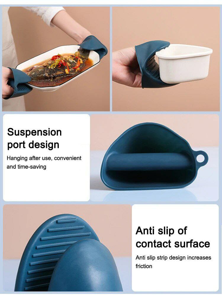 2pcs Silicon pot holders