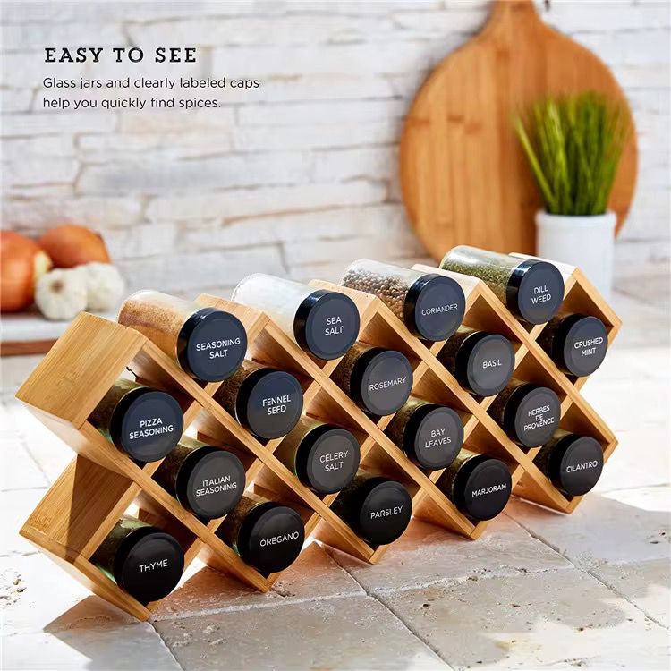 Wooden Spice Rack