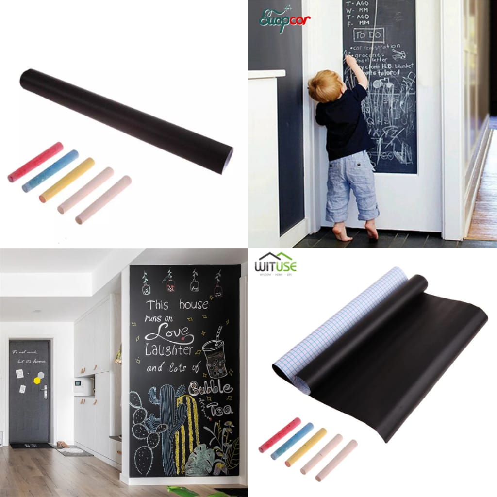 Wall sticking blackboard