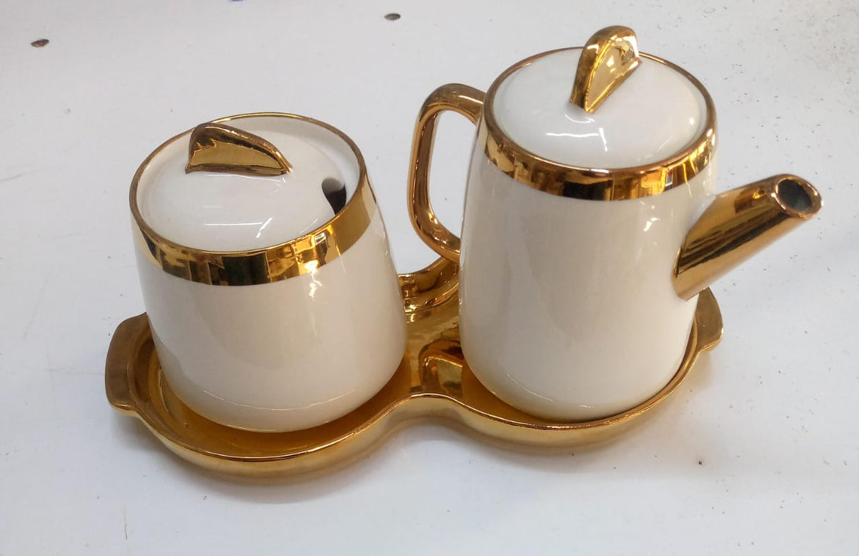 Subaishi 2pc kettle and sugardish