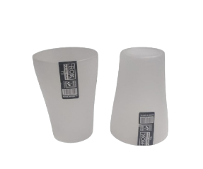 T3 Rok Plastic clear Glass 310ml 6pcs