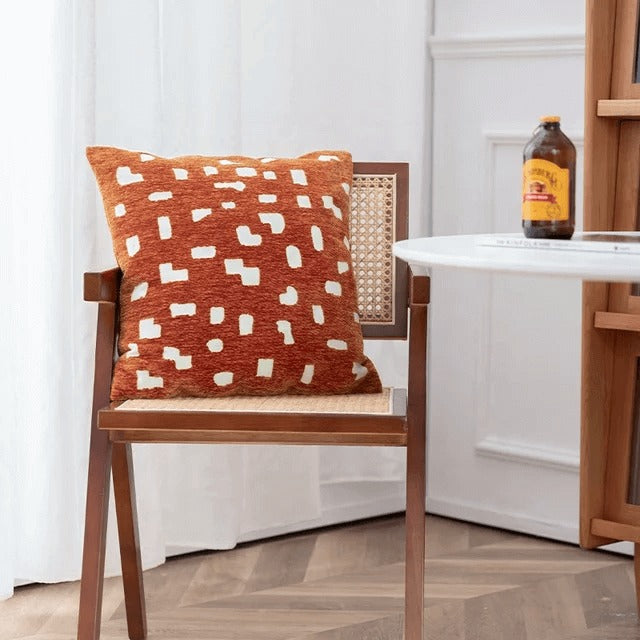 Decorative Throw Pillow Covers 45x45cm Soft Chenille Velvet Cushion Cases for Sofa & Bed | Modern Home Décor