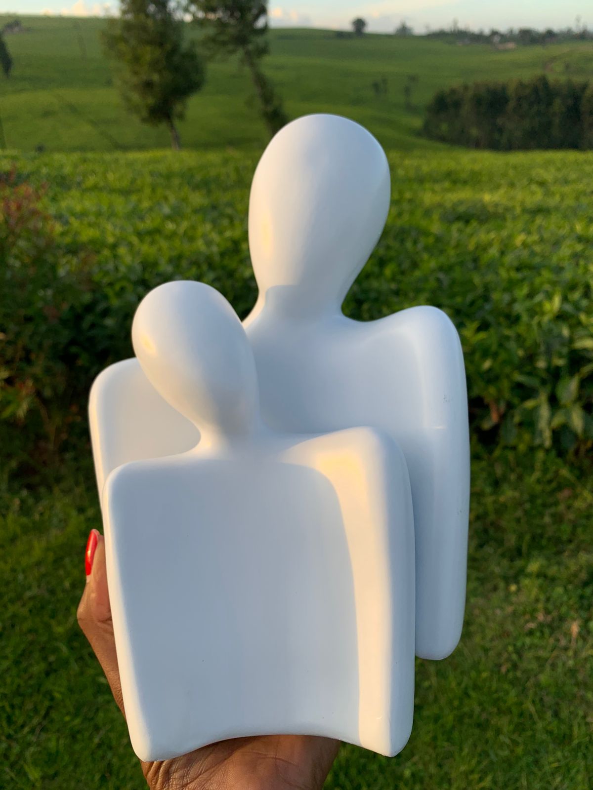 Unbreakable Abstract Couple Simple Modern Creative Art Decoration