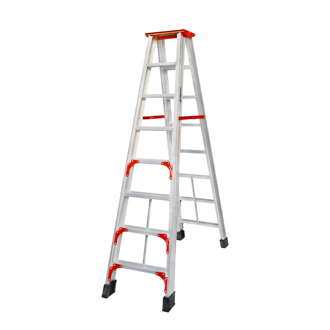 Heavy Duty Aluminum Double Side A Step Ladder
