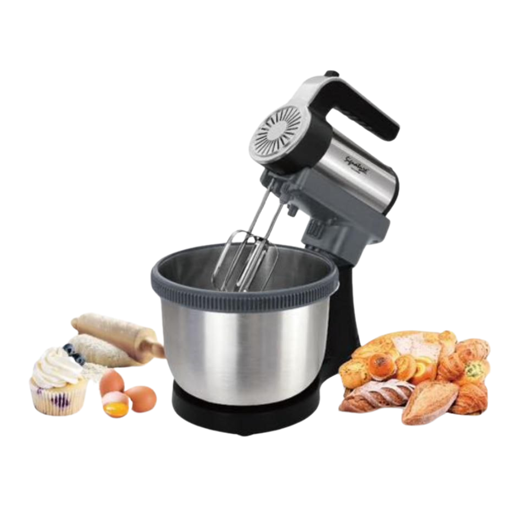 Signature Egg Beater Stand Mixer – 400W Handheld & Desktop Dual Use | 4L Capacity