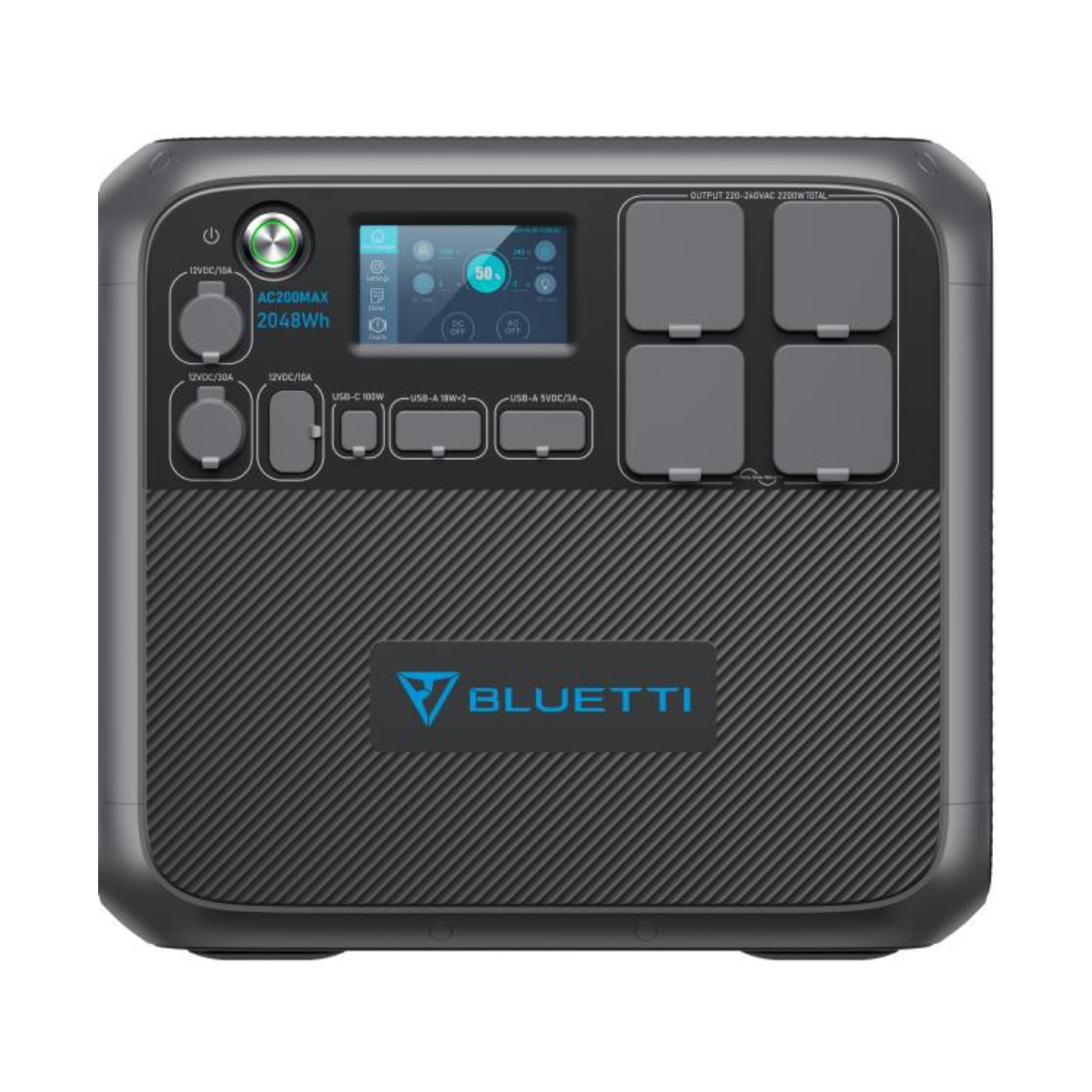 Bluetti AC200MAX Expandable Power Station – 2200W | 2048Wh
