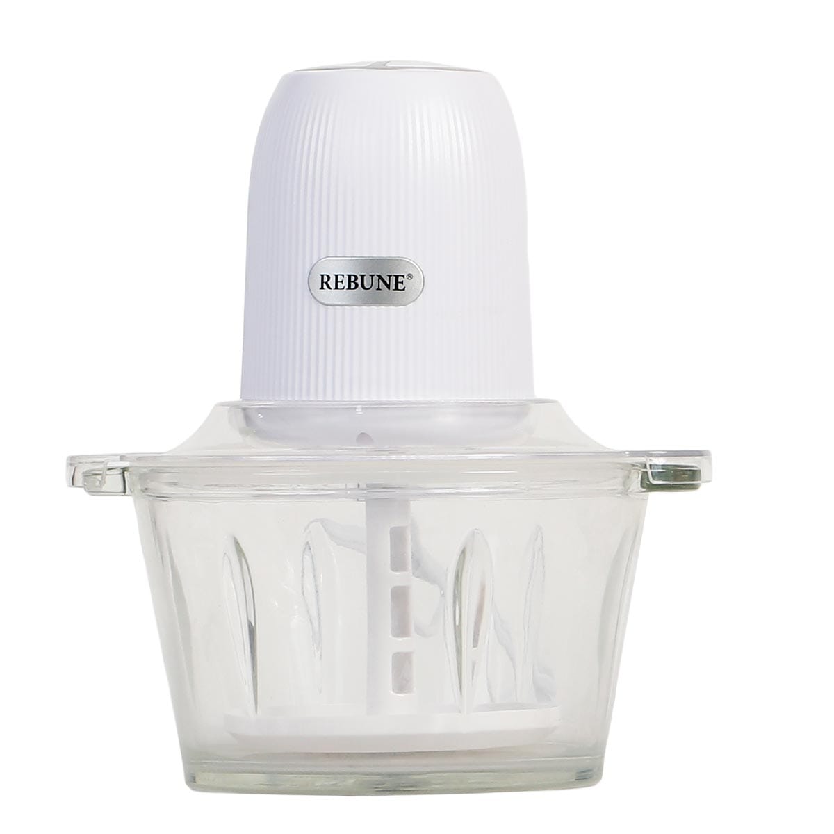 Rebune 2.0L Food Chopper (Glass & Steel Bowls)