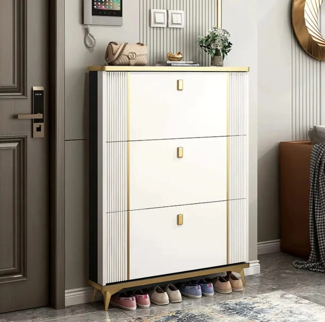 Modern Flip Bucket Shoe Cabinet Vertical Entryway Shoe Rack Organizer for Hallway, Apartment, Home | Space-Saving Hall Shoe Storage | Buy in Kenya