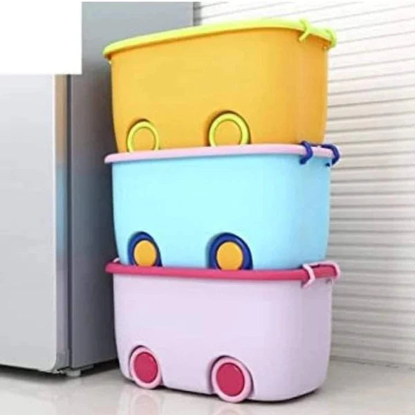 Toy storage buckets
