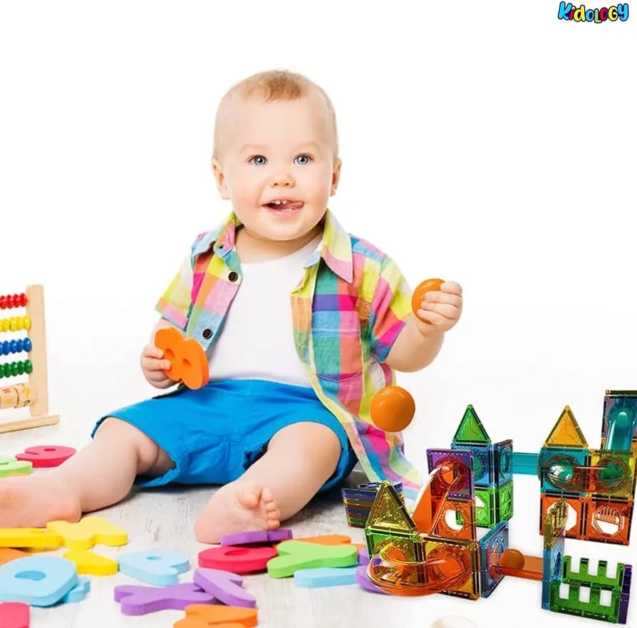 78pcs Creative magnetic blocks Tiles