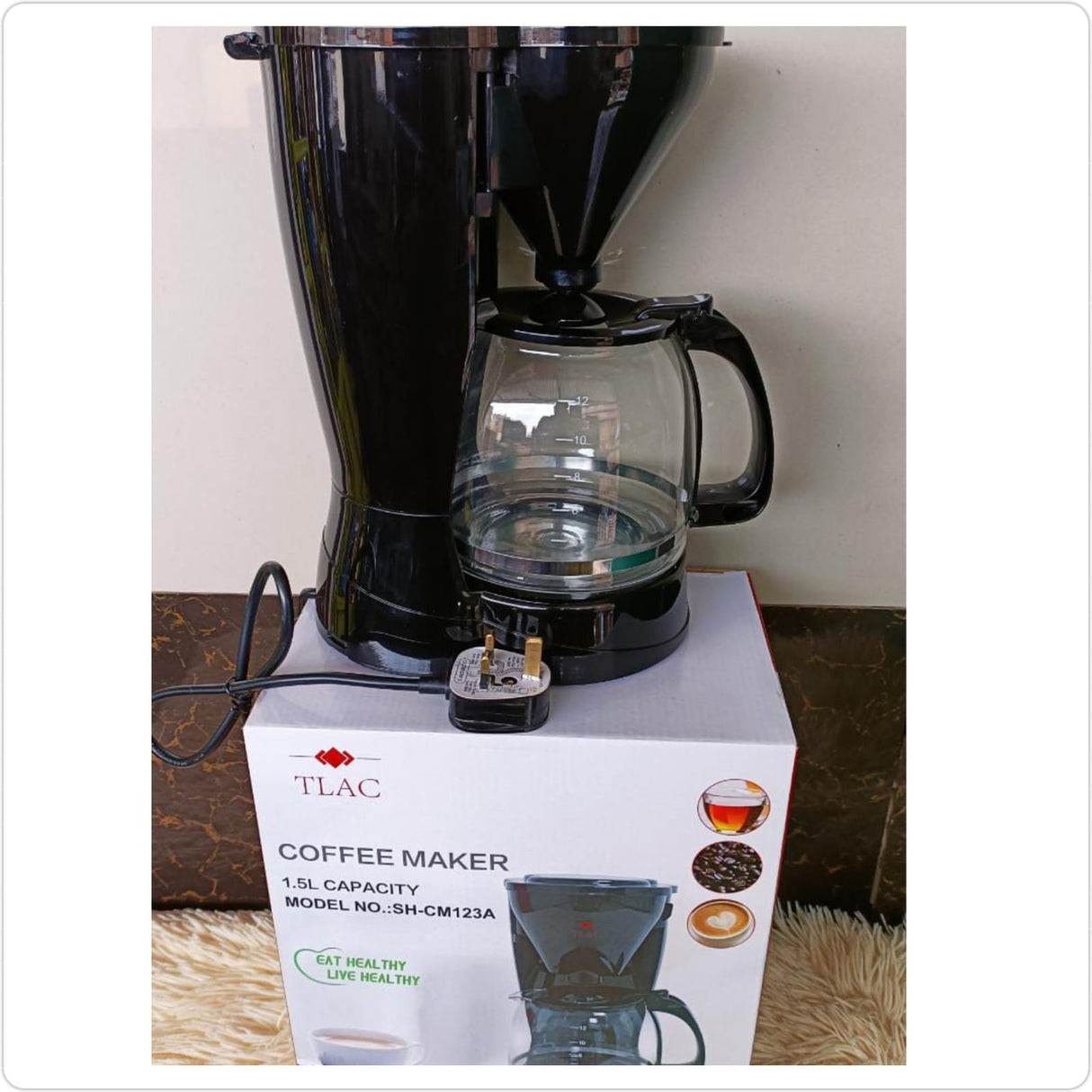 TLAC Electric Coffee Maker Machine.