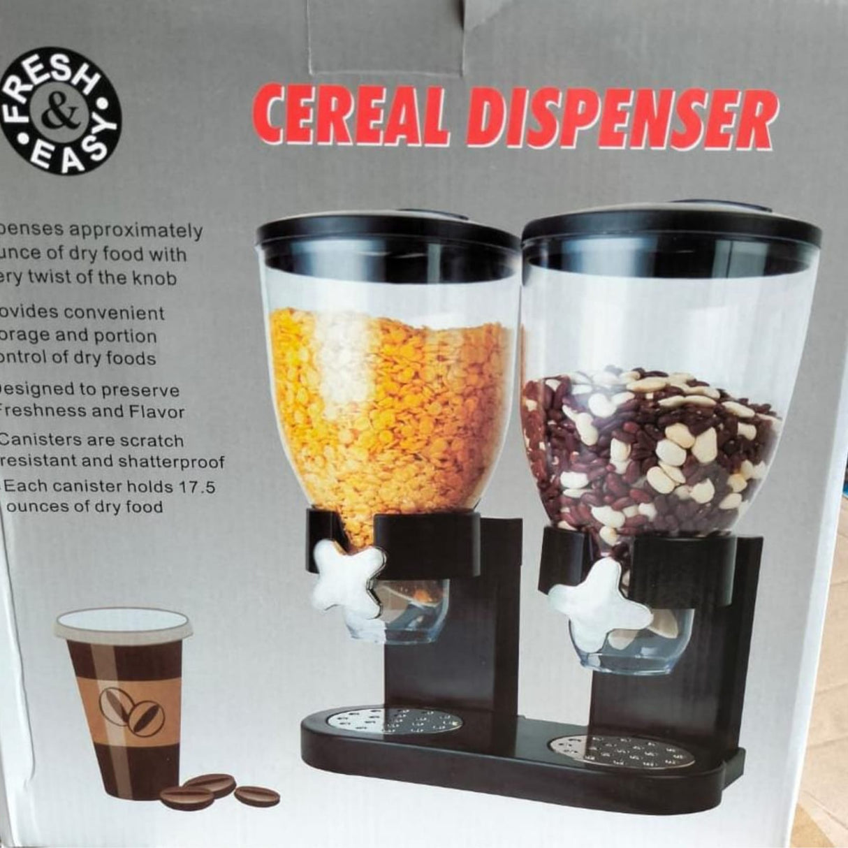Cereal Dispenser Double