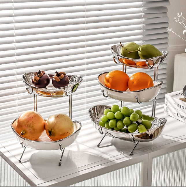Nordic Ceramic Fruit/Snack Stand