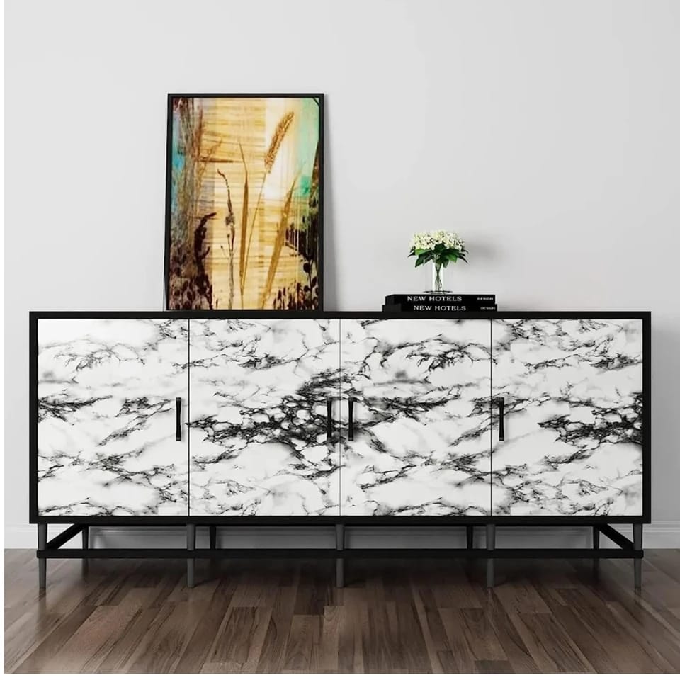 Self adhesive marble contact paper