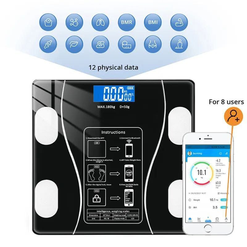 Bluetooth Bmi Weighing Scale
