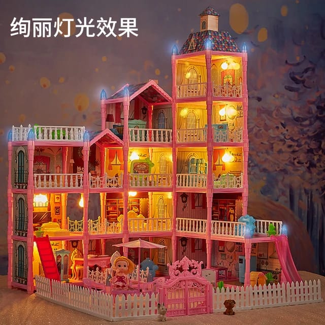 Glowing by the Night Doll house