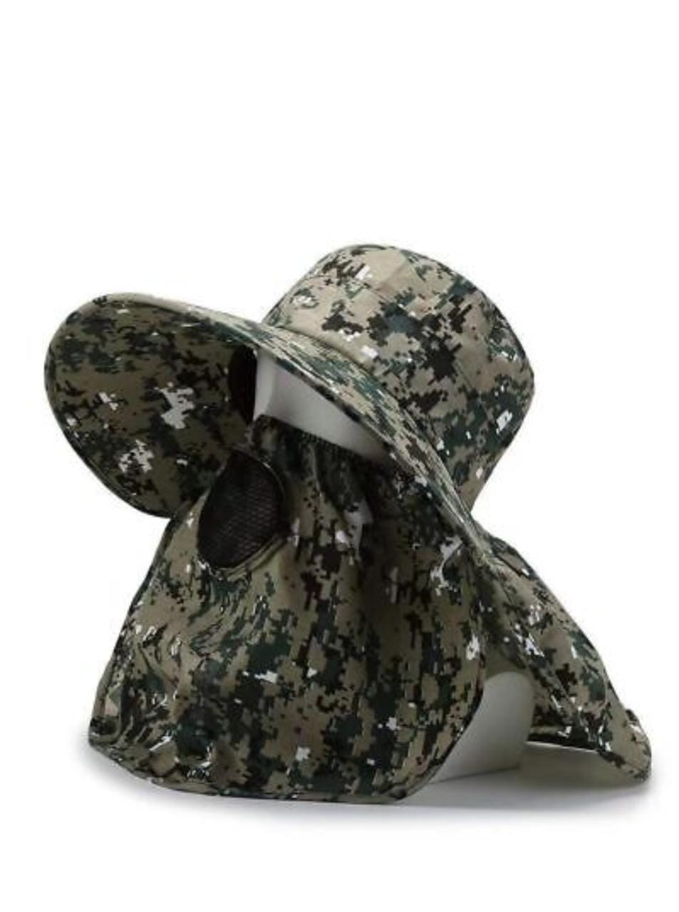 Casual camouflage sport bucket boonie hat.