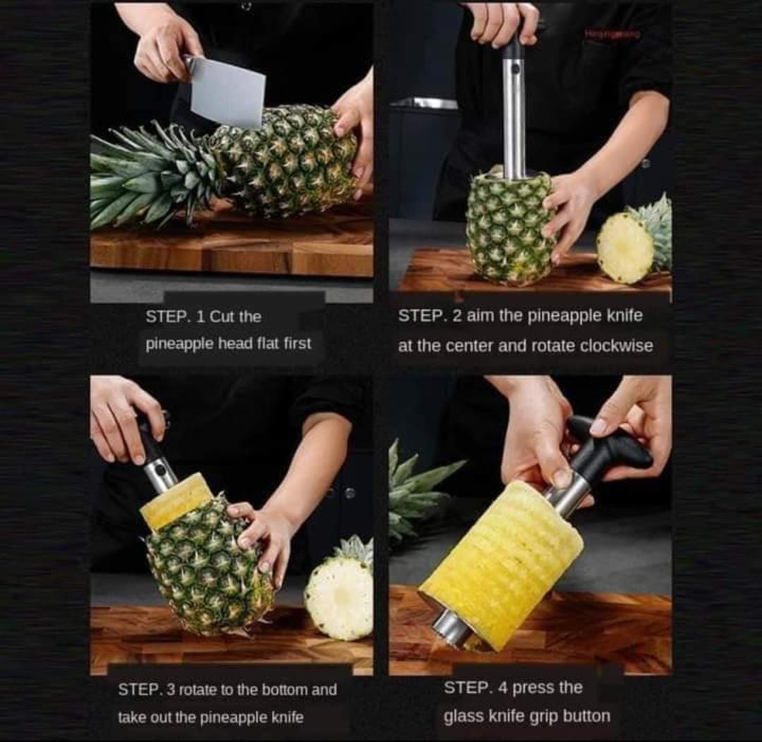 Pineapple peeler