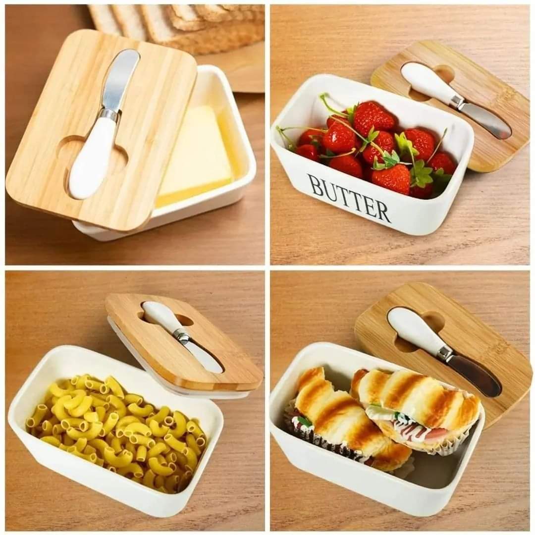 Butter spread kit Ceramic container.