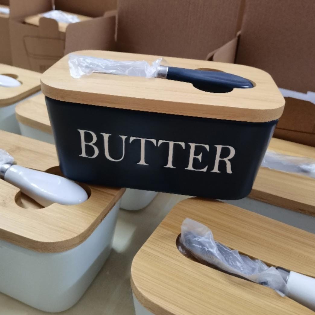 Butter spread kit Ceramic container.