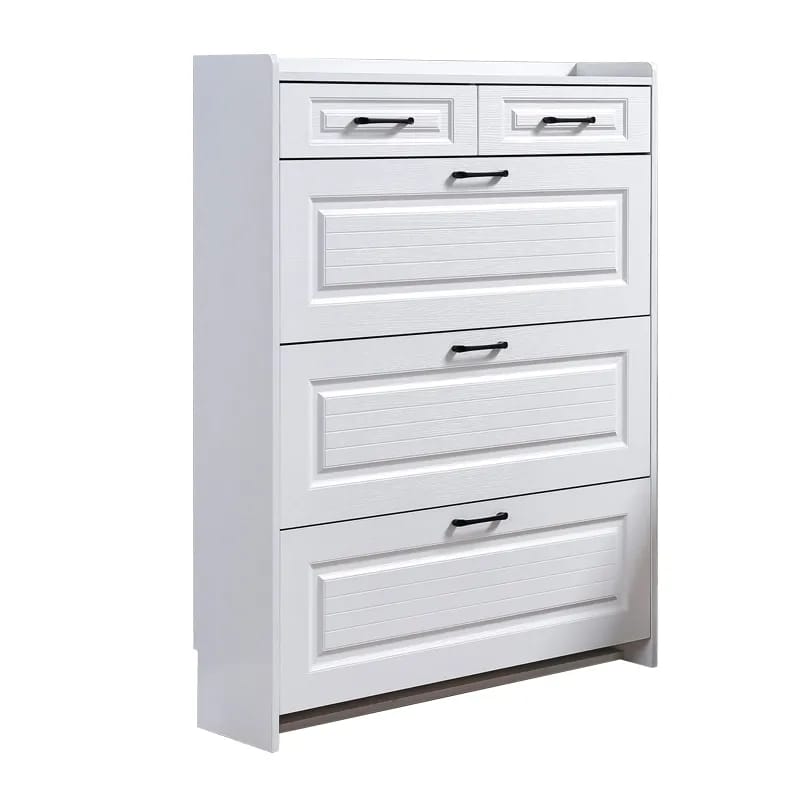 Bucket Flip Shoe Cabinet – Modern Slim Shoe Rack with Flip-Top Storage | High-Capacity Entryway Organizer for Homes in Kenya