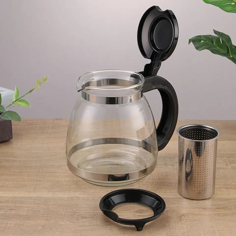 High borosilicate infuser kettle