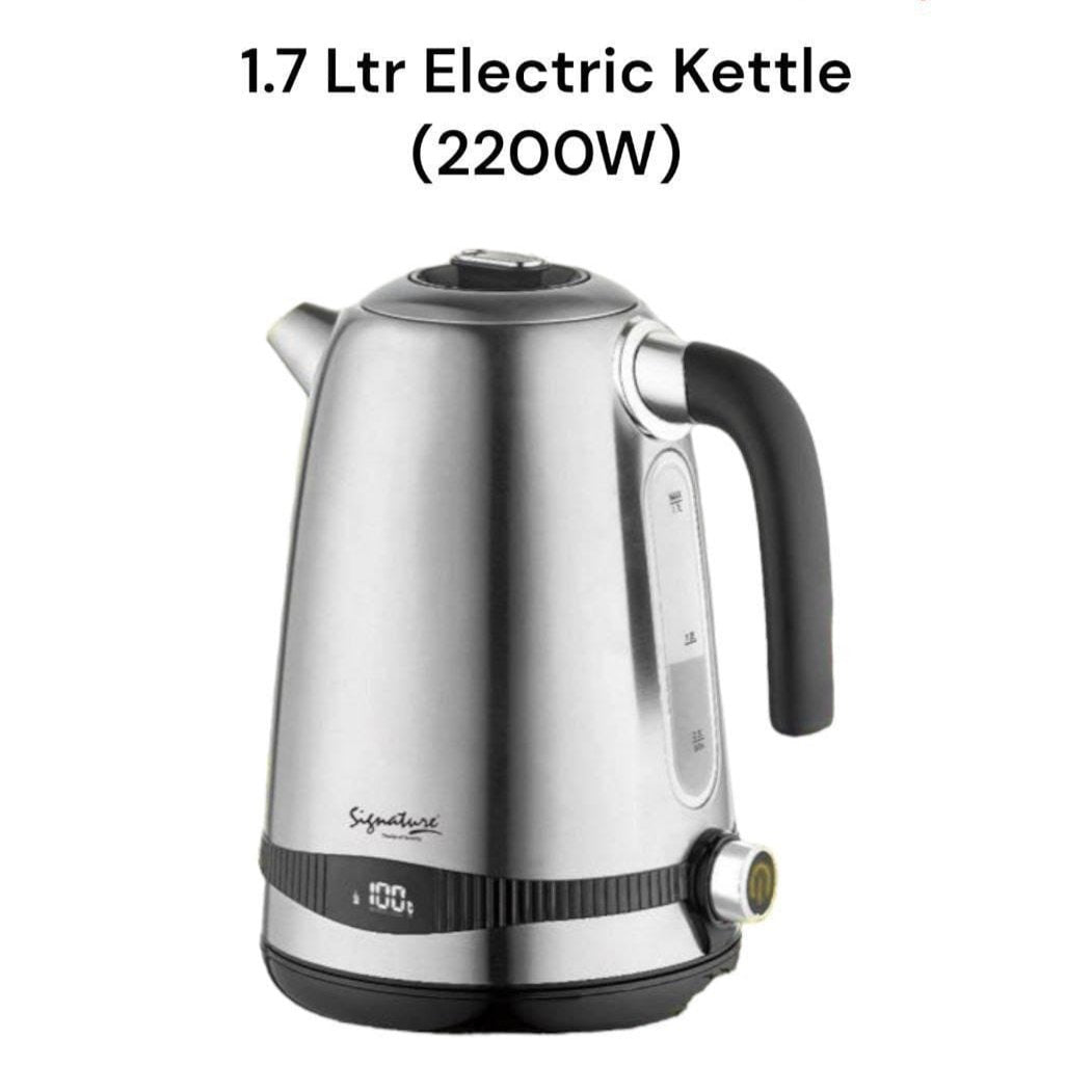 Signature 1.7litres electric kettle