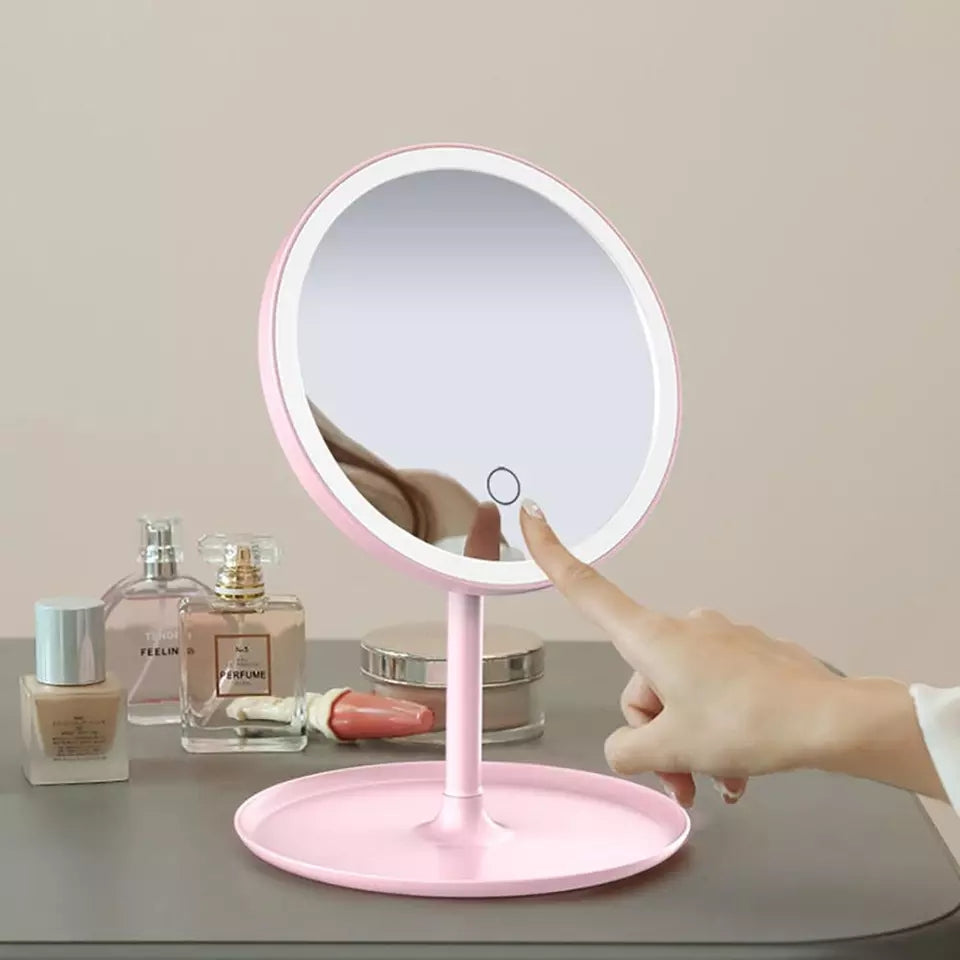 Smart Touch Led Light Portable mirror