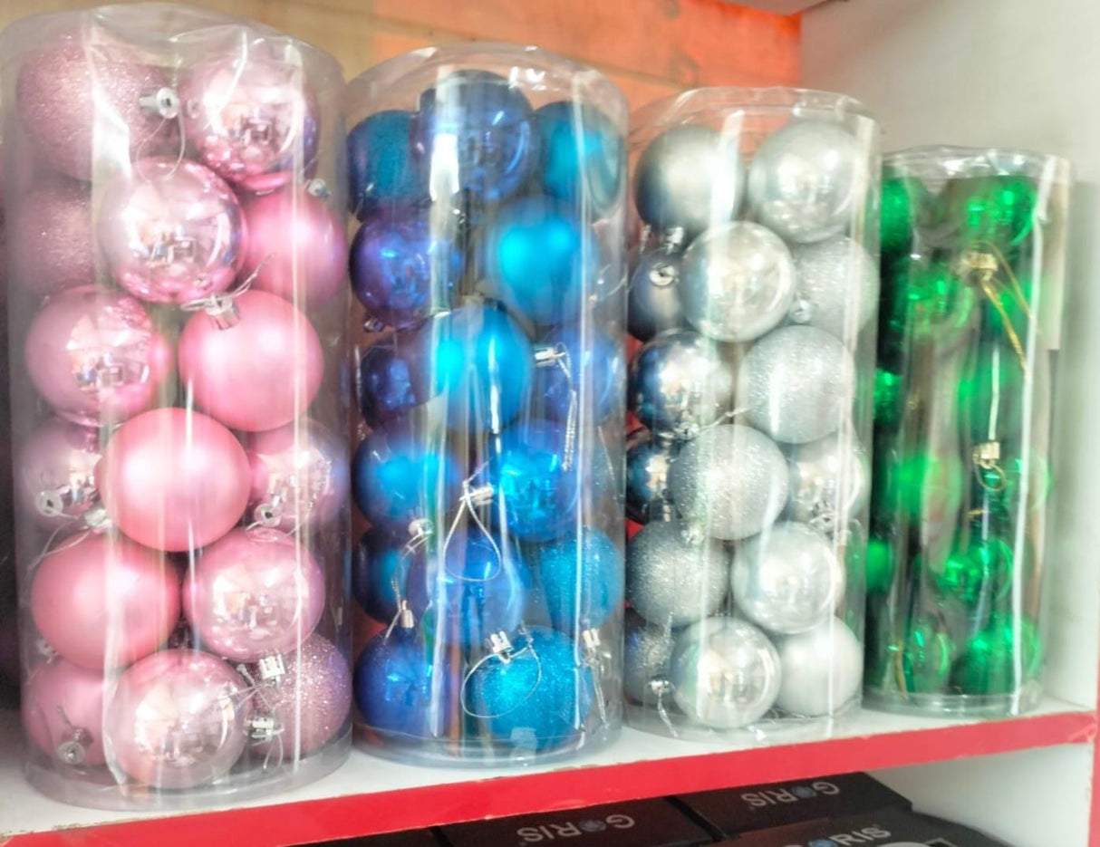 24Pcs Christmas Tree Decor Balls