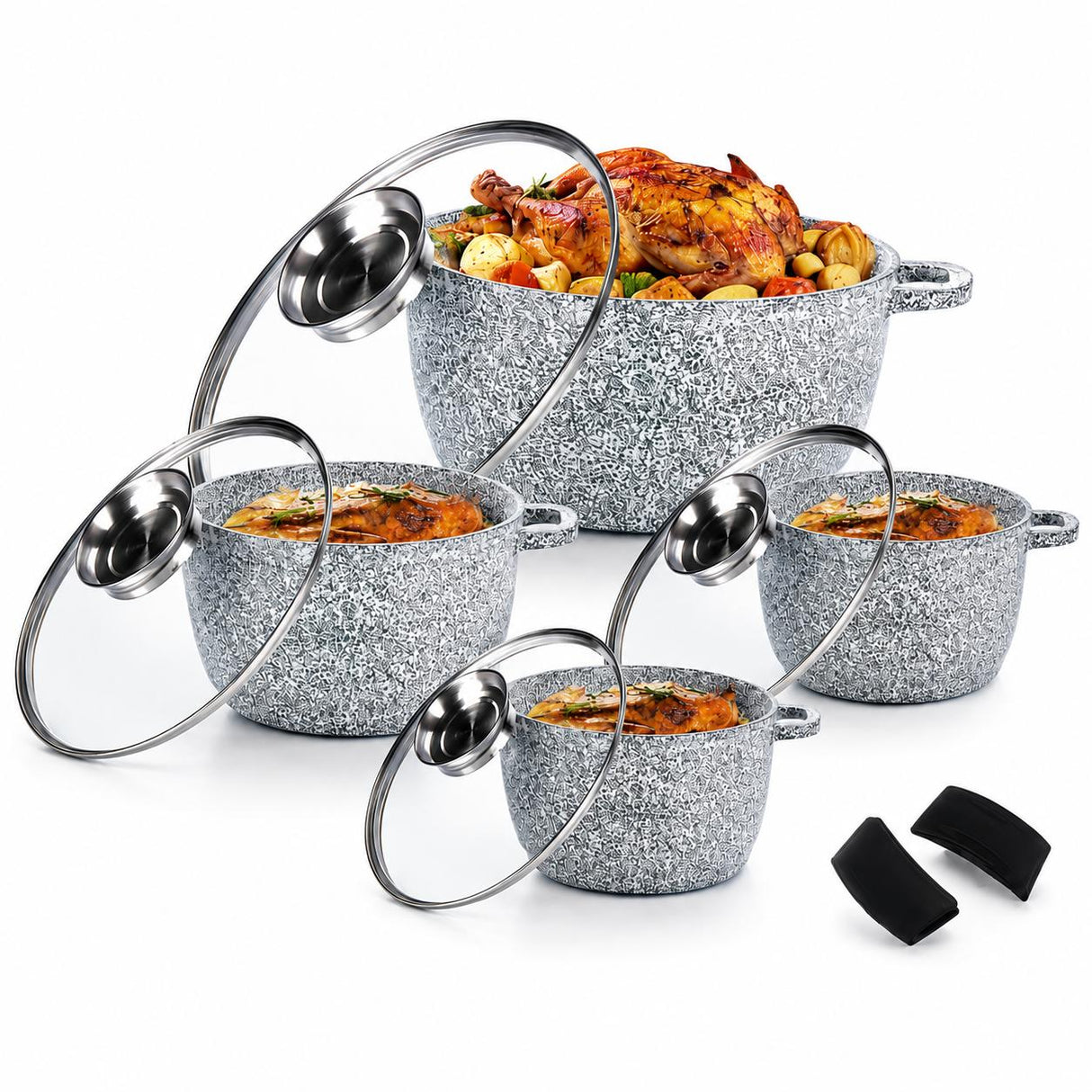 Edenberg 8-Piece Cookware Set
