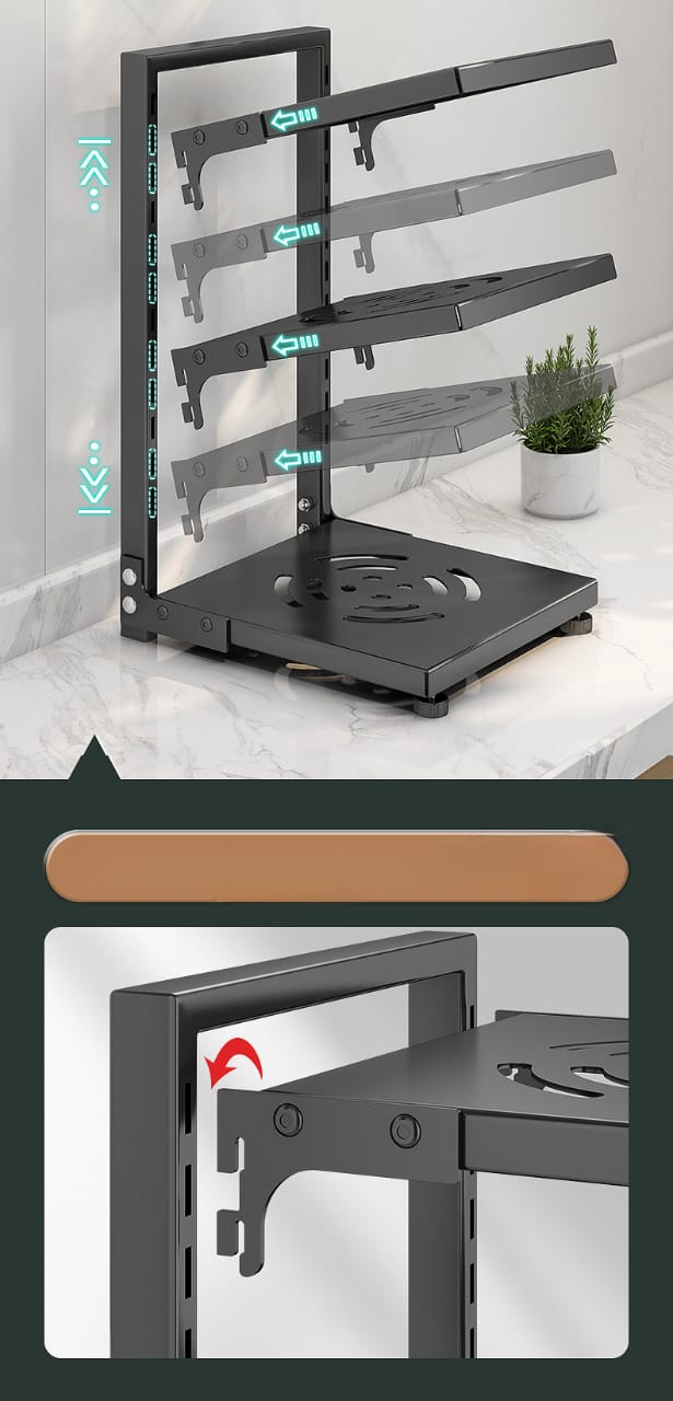 Multi-Layer Pot Storage Rack