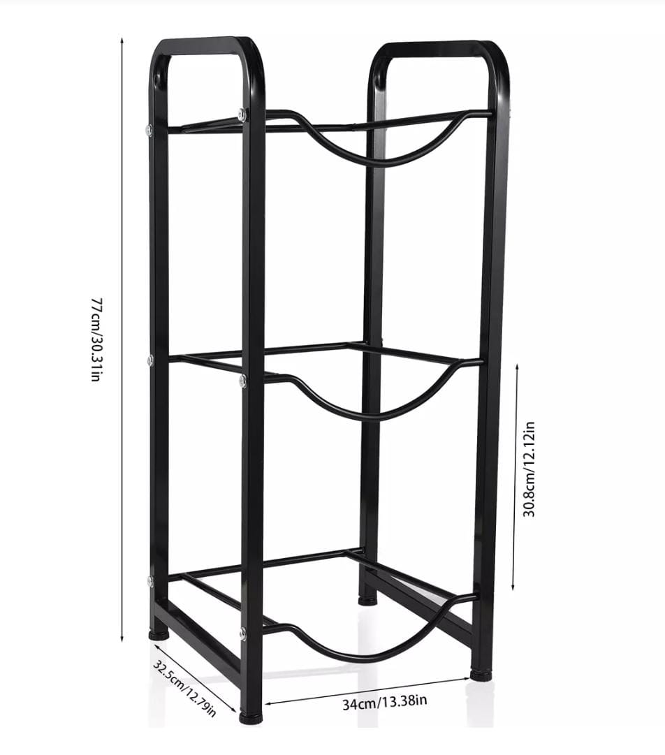 Water dispenser holder stand.