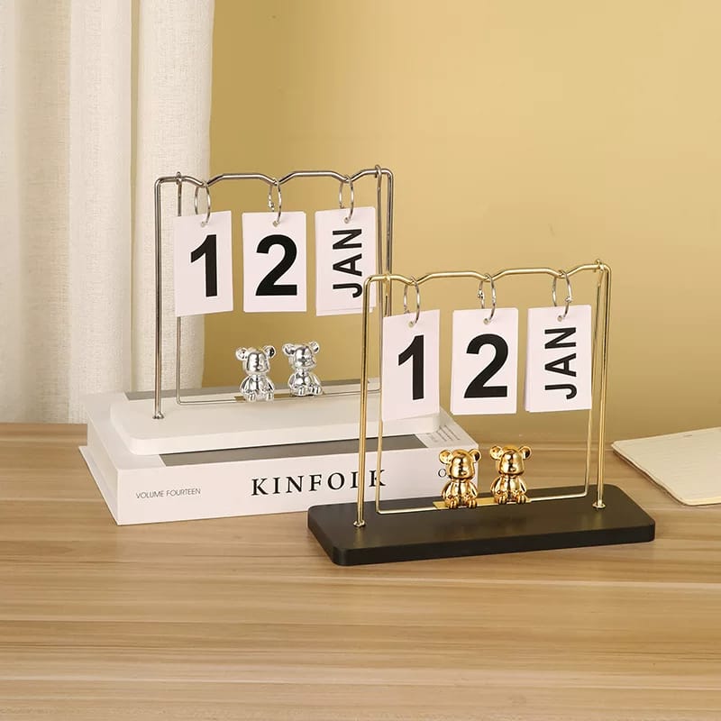 Creative Bear pendulum Swing Calendar
